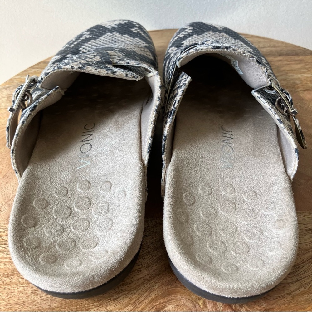 Vionic | Rest Calgary Mule Natural Snake Pattern - Picture 4 of 7